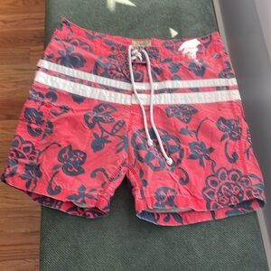 J.crew 5" stretch swim trunk in print
